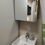 Tiny In Center Stone House * Split