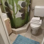 Tiny In Center Stone House * Split