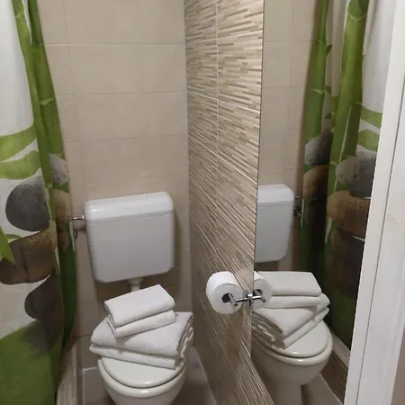 Tiny In Center Stone House Split