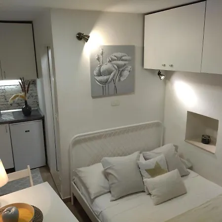 Tiny In Center Stone House *