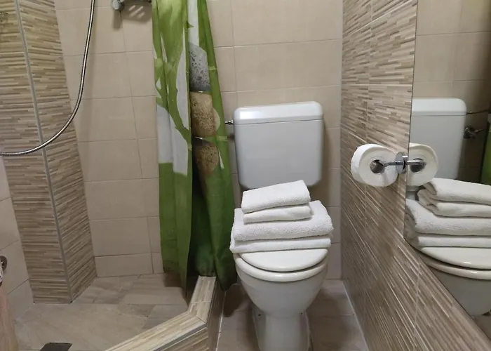 Tiny In Center Stone House *