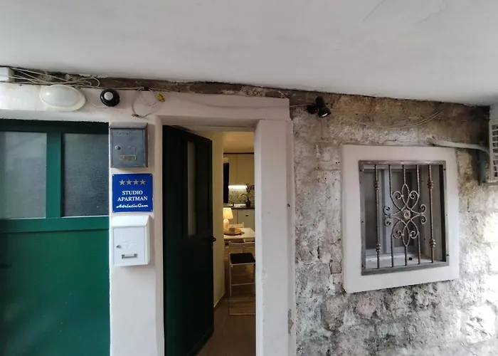 Tiny In Center Stone House